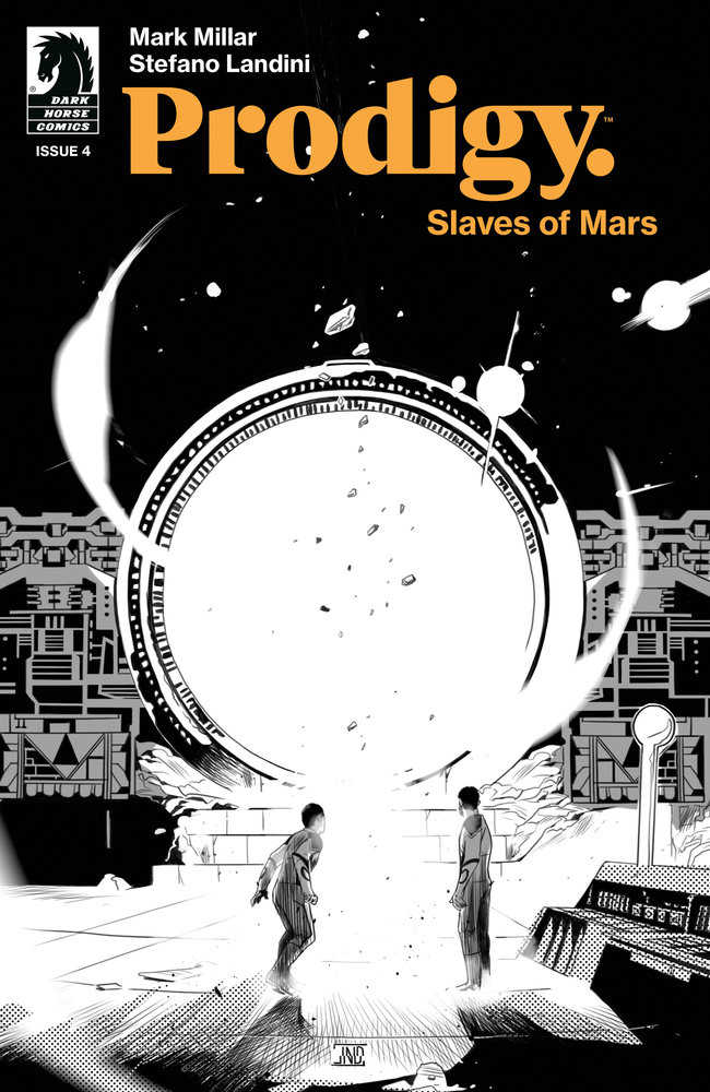 Prodigy: Slaves Of Mars #4 (Cover B) (Black & White) (Stefano Landini)