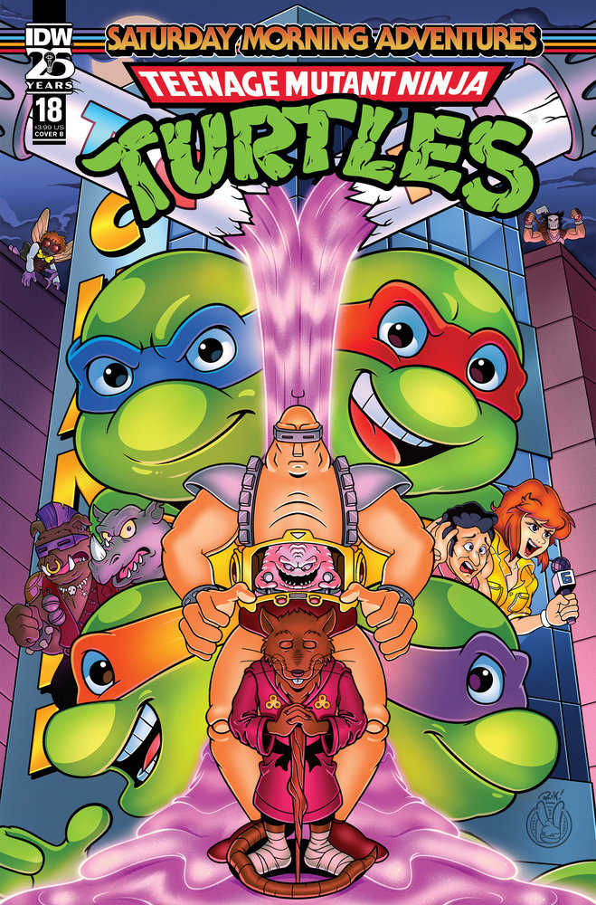 Teenage Mutant Ninja Turtles: Saturday Morning Adventures #18 Variant B (Mack)