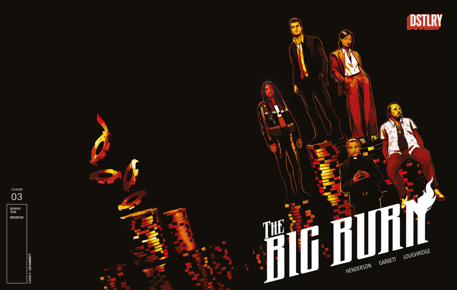 Big Burn #3 Cover A Garbett