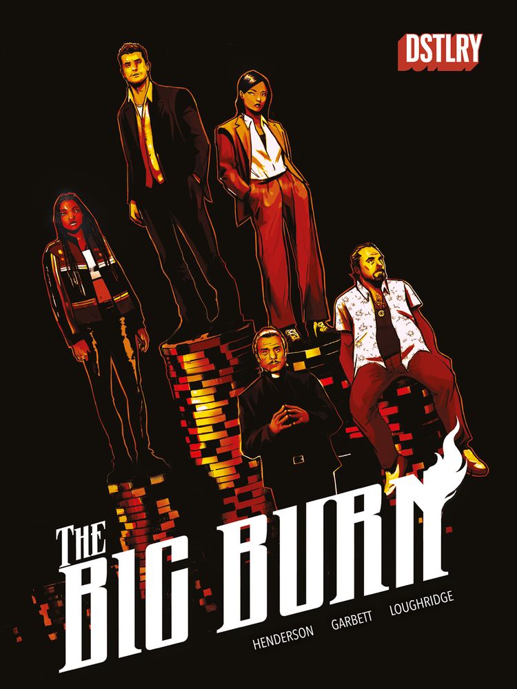 Big Burn #3 Cover A Garbett