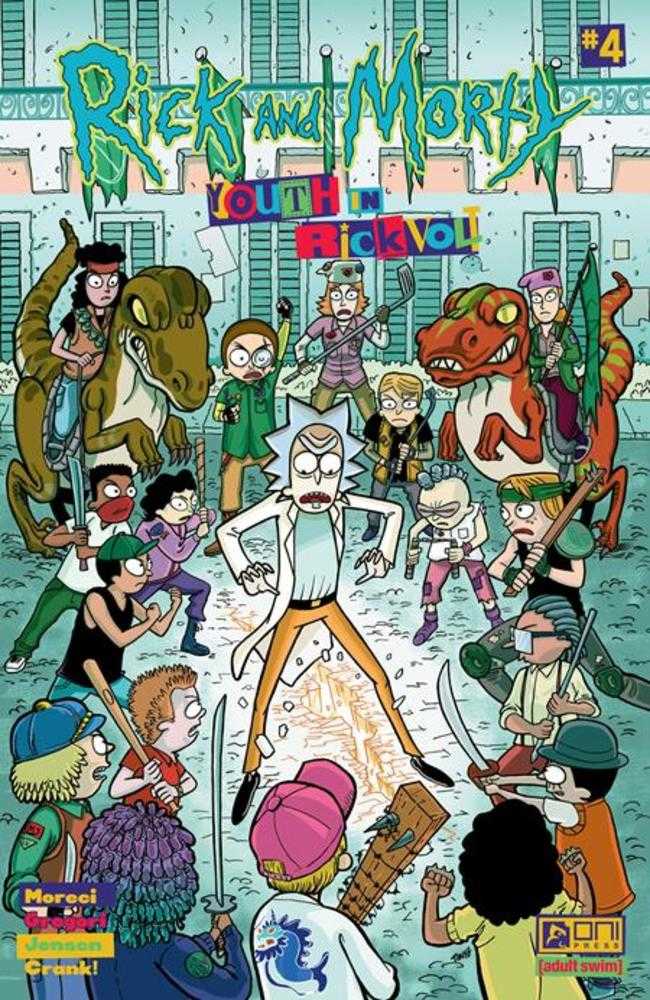 Rick And Morty Youth In Rickvolt #4 (Of 4) Cover A Tony Gregori (Mature)