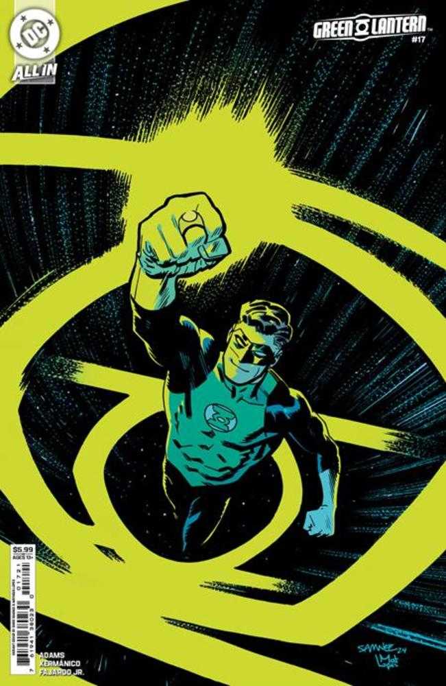 Green Lantern #17 Cover B Chris Samnee Card Stock Variant