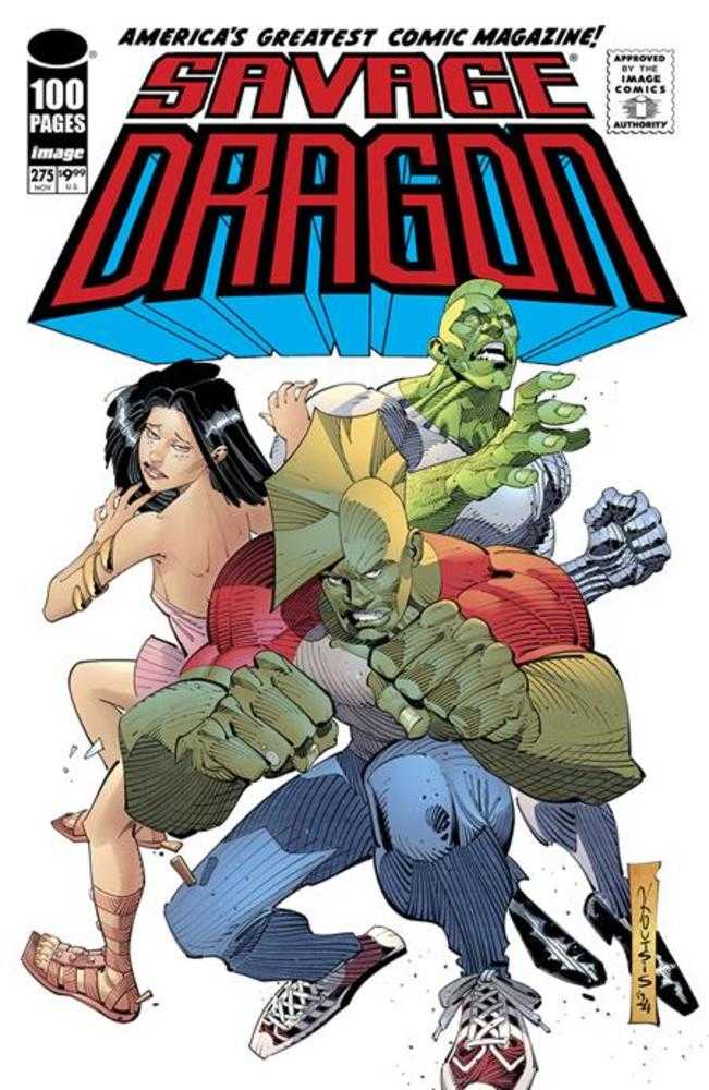 Savage Dragon #275 Cover C Nikos Koutsis Variant (Mature)