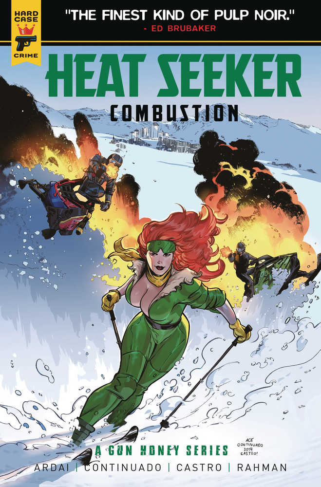 Heat Seeker Combustion Gun Honey Series #2 Cover C Continuado