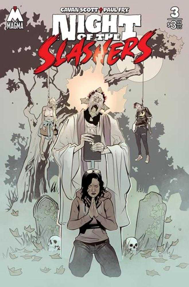 Night Of The Slashers #3 Cover A Paul Fry (Mature)