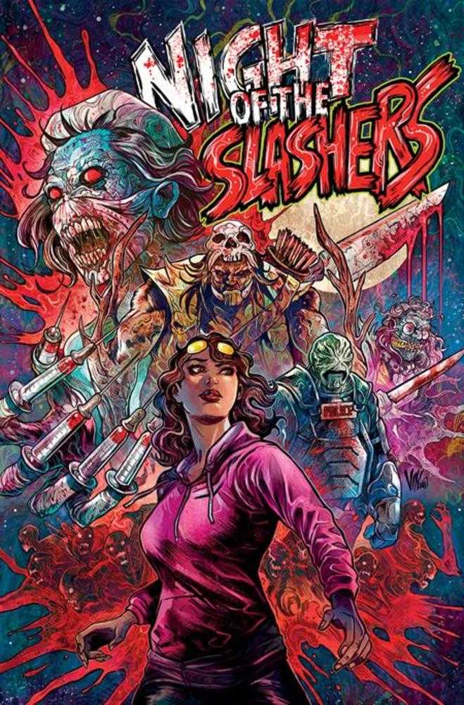 Night Of The Slashers #3 Cover B Vincenzo Riccardi Variant (Mature)