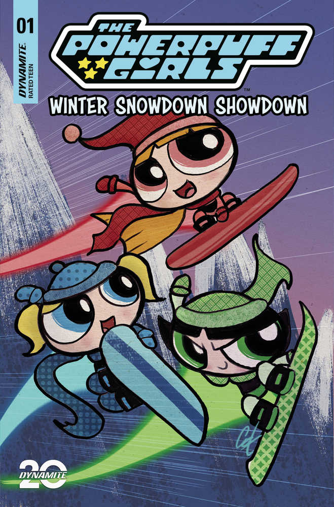 Powerpuff Girls Winter Snowdown Showdown #1 Cover B Staggs