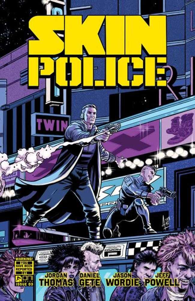 Skin Police #3 (Of 4) Cover B Andy Belanger Variant (Mature)