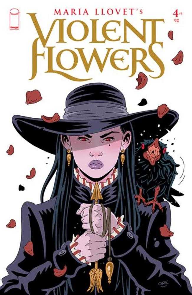 Violent Flowers #4 (Of 4) Cover D Jesus Orellana Variant (Mature)