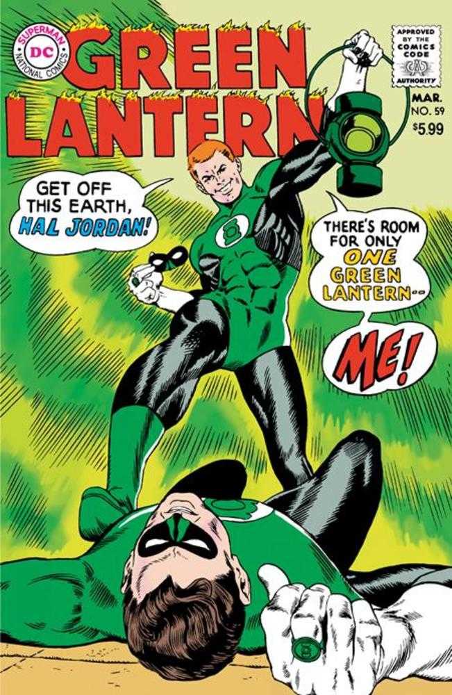 Green Lantern #59 Facsimile Edition Cover B Gil Kane & Murphy Anderson Foil Variant