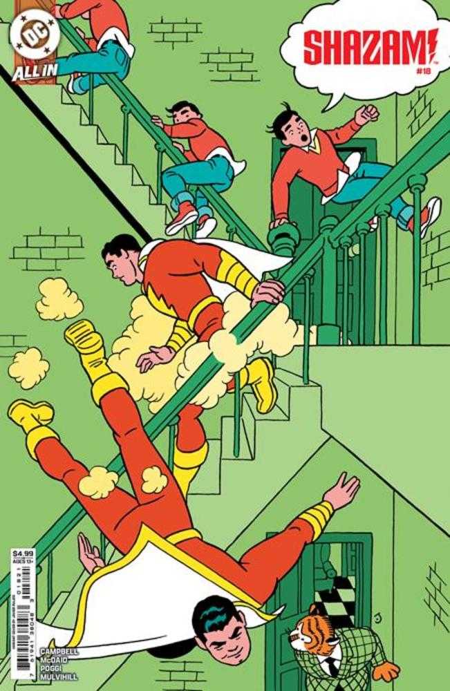 Shazam #18 Cover B Javier Pulido Card Stock Variant