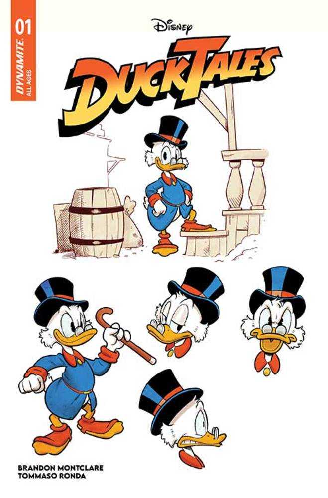 Ducktales #1 Cover U Foc Ronda Design