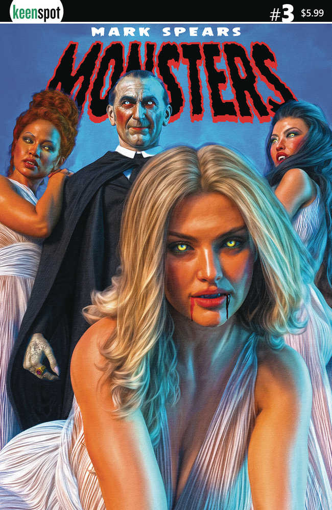 Mark Spears Monsters #3 Cover B Dracula & Brides