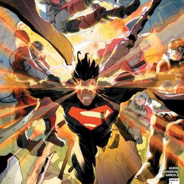 Absolute Superman #4 Cover D 1 in 25 Keron Grant Card Stock Variant