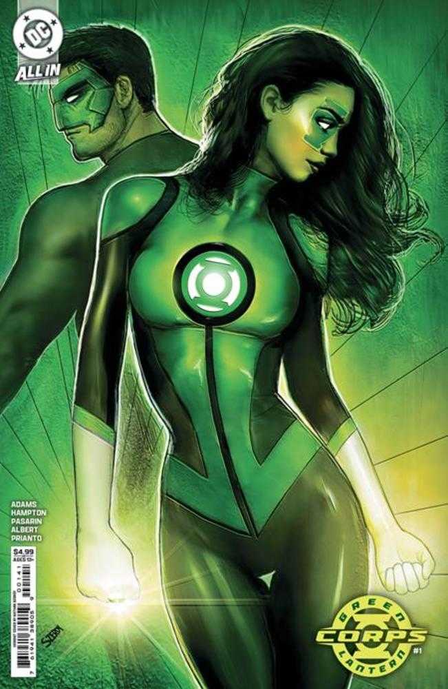 Green Lantern Corps #1 Cover D Nathan Szerdy Card Stock Variant