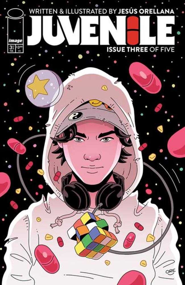 Juvenile #3 (Of 5) Cover B Jesus Orellana Rubiks Cube Variant