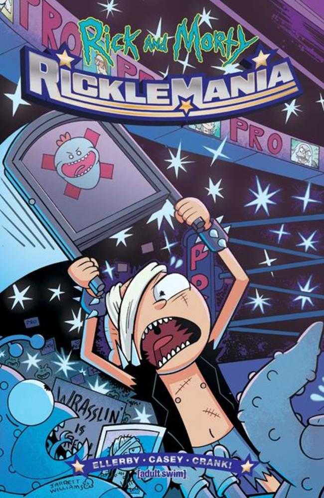 Rick And Morty Ricklemania #1 (Of 4) Cover C Jarrett Williams & Hank Jones Interlocking Variant