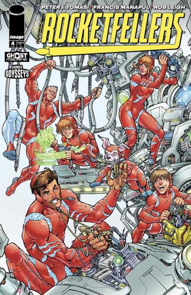 Rocketfellers #4 Cover C Todd Nauck Variant