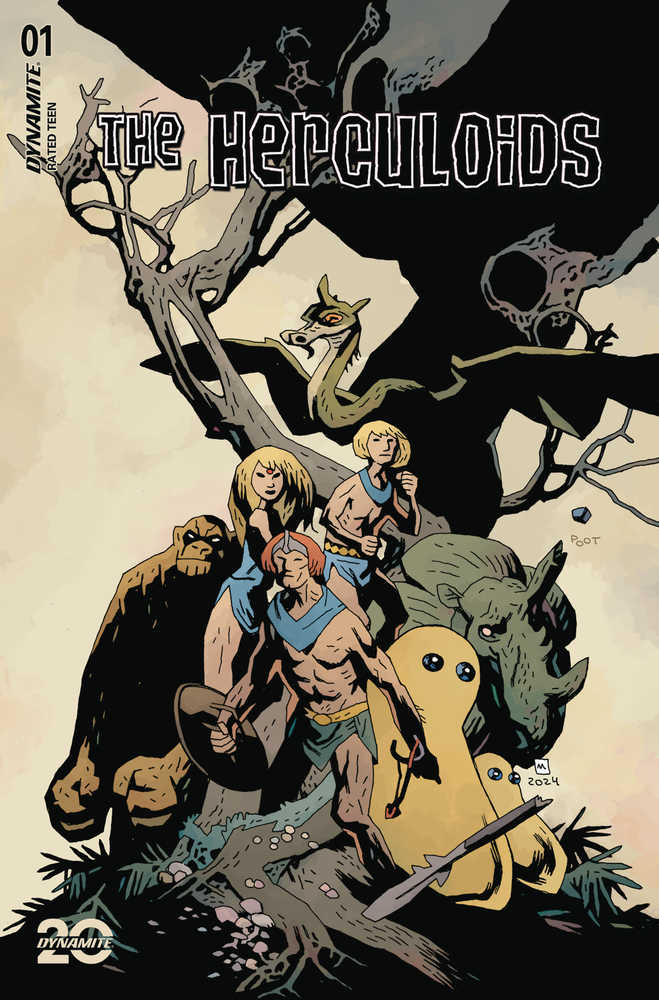 Herculoids #1 Cover E Mignola