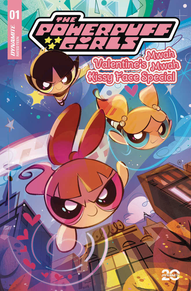 Powerpuff Girls Valentines Kissy Face Sp #1 Cover B Baldari