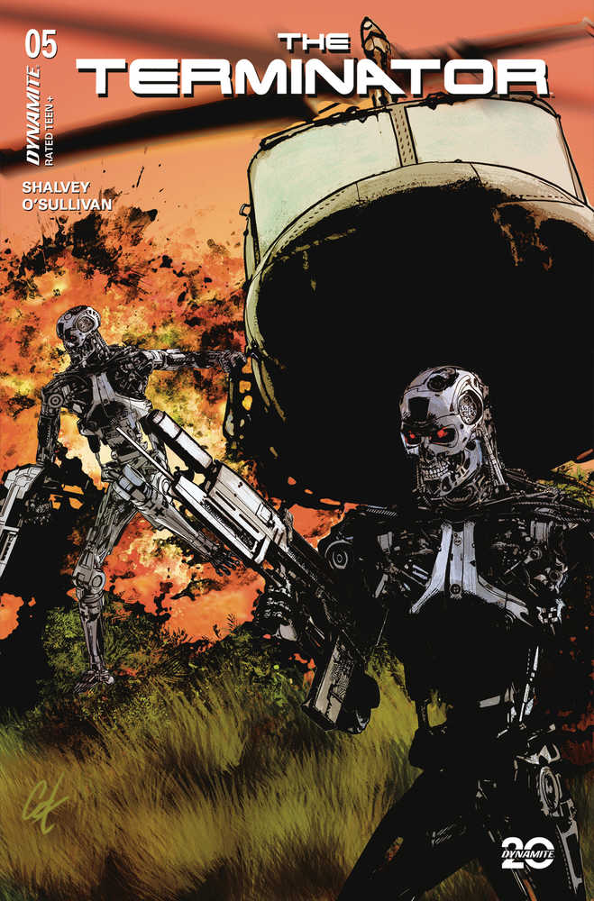 Terminator #5 Cover C Staggs