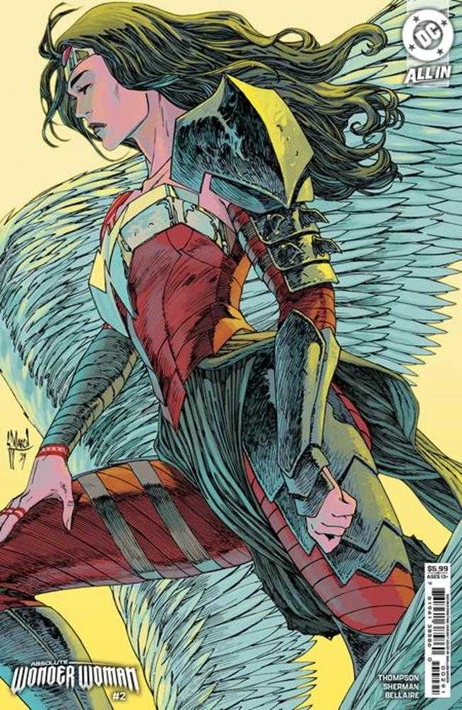 Absolute Wonder Woman #2 2nd Print Cover B Guillem March Card Stock Variant