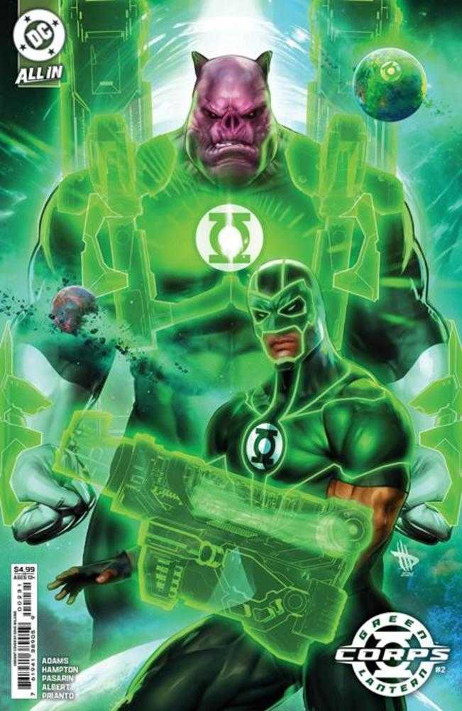 Green Lantern Corps #2 Cover B Dave Wilkins Card Stock Variant