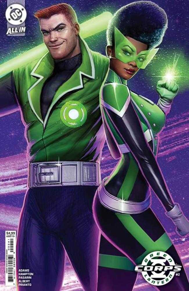 Green Lantern Corps #2 Cover D Nathan Szerdy Card Stock Variant