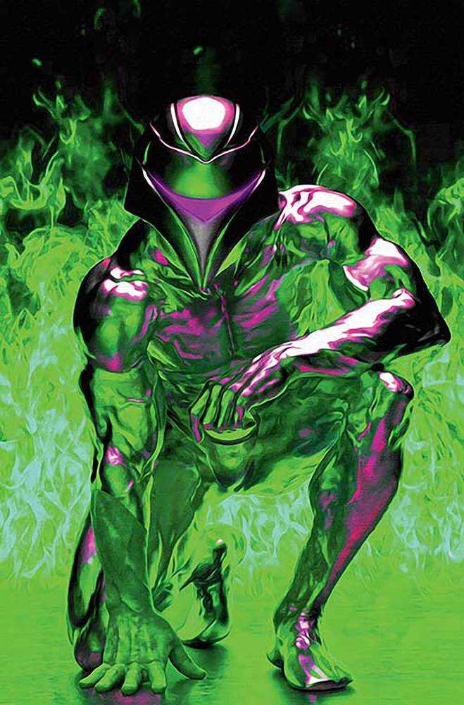 Silverhawks #1 Cover Zu 10 Copy Foc Variant Edition Spears Green Foil Vir