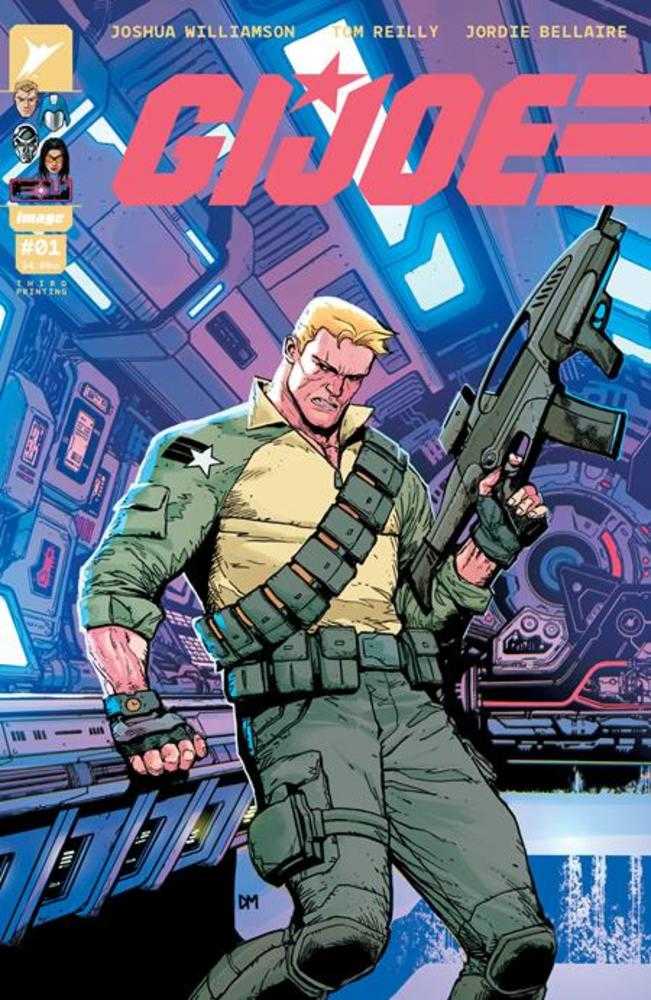 G.I. Joe #1 3RD Printing Cover B Doug Mahnke Clean Duke Variant