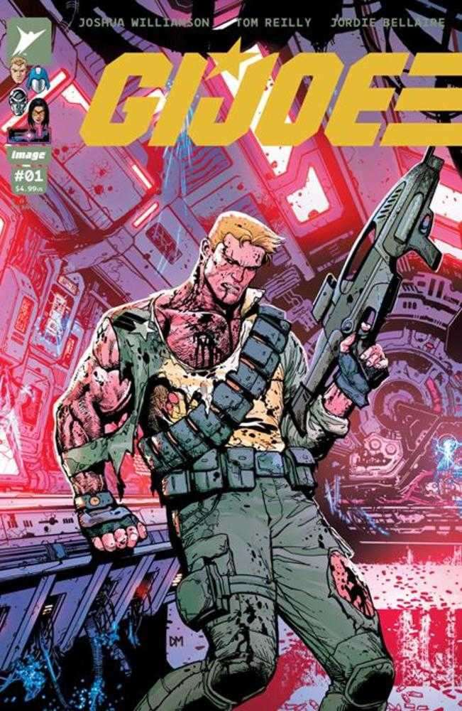 G.I. Joe #1 3RD Printing Cover C Doug Mahnke Damaged Duke Variant