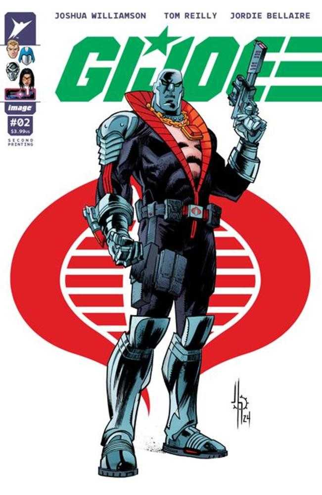 G.I. Joe #2 2nd Print Cover B Jason Howard Cobra Variant