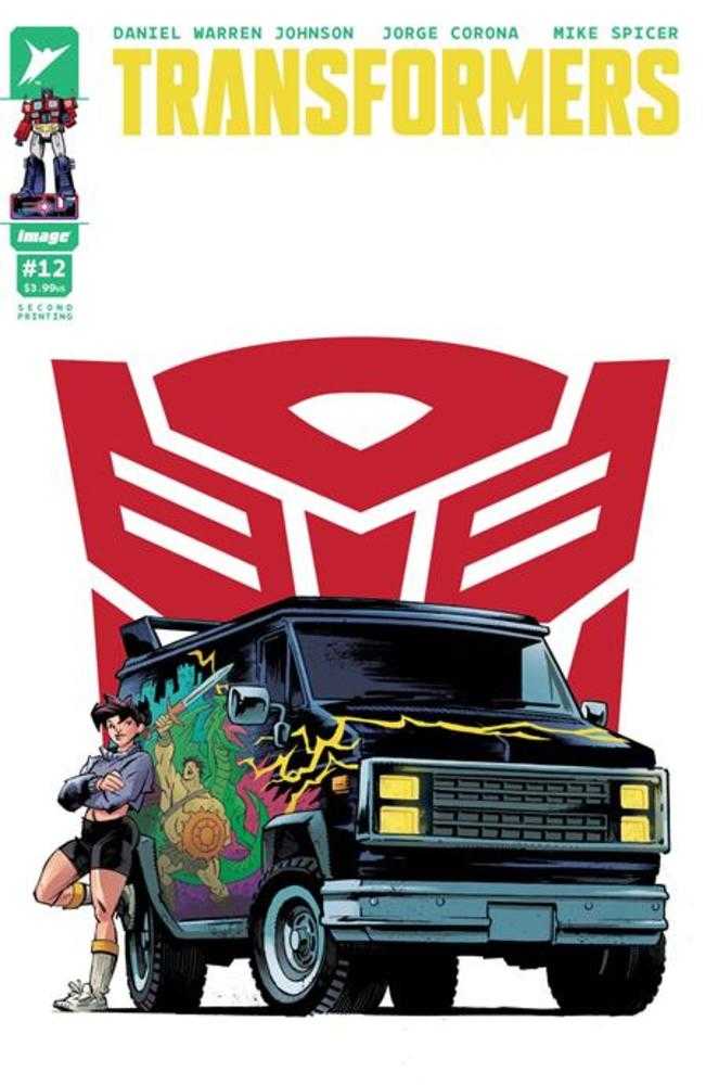 Transformers #12 2nd Print Cover B Jason Howard Autobot Variant