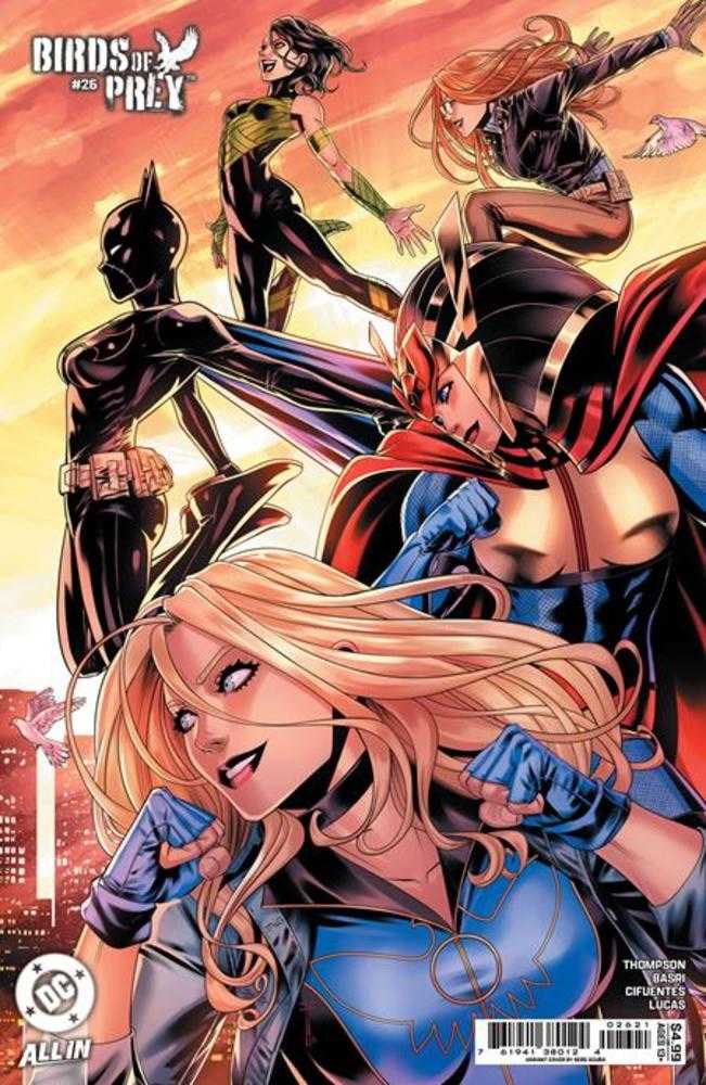 Birds Of Prey #26 Cover D Serg Acuna Card Stock Variant