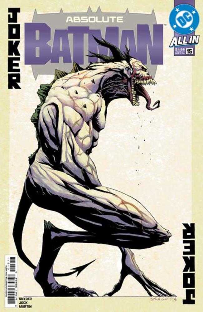 Absolute Batman #15 Cover A Nick Dragotta (LIMIT 1 PER CUSTOMER)