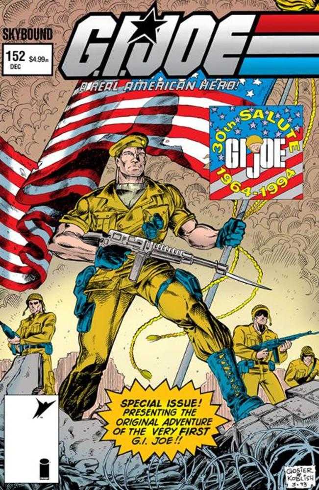 G.I. Joe A Real American Hero #152 Hama Files Edition Cover C Phil Gosier & Scott Koblish Foil Variant