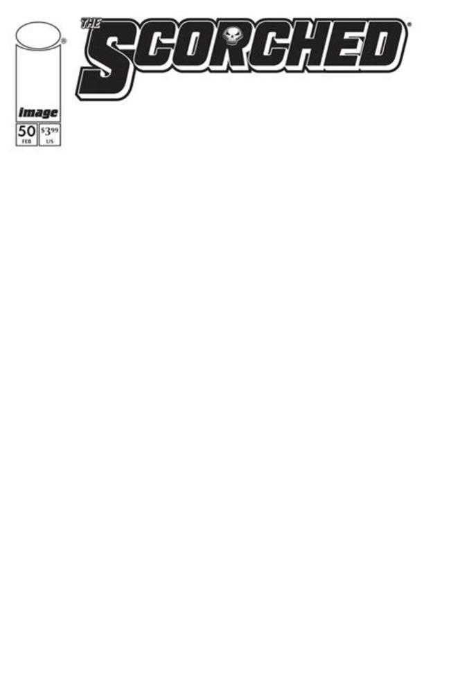 Spawn Scorched #50 Cover D Blank Sketch Variant