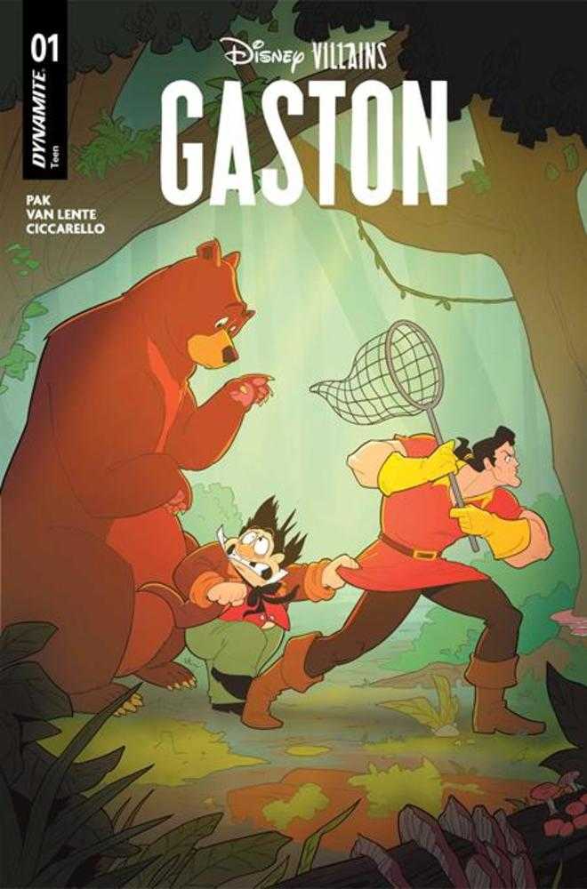 Disney Villains Gaston #1 Cover B Ted Brandt And Ro Stein  Variant