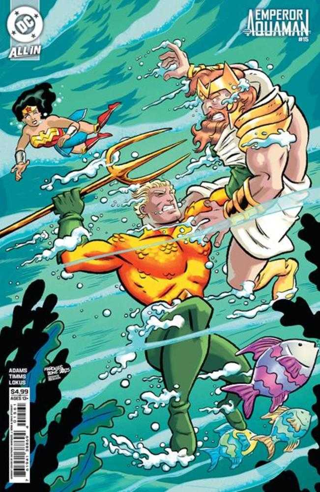 Emperor Aquaman #15 Cover F Anthony Marques Card Stock Variant