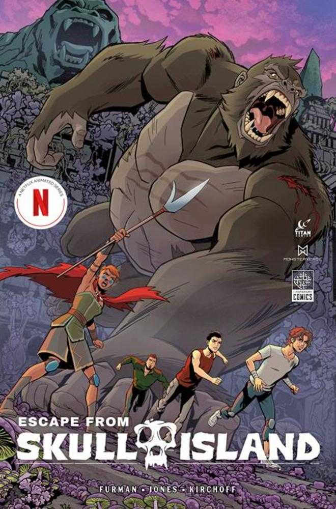 Escape From Skull Island #3 Cover B Christopher Jones Variant