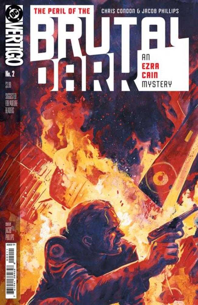 The Peril Of The Brutal Dark An Ezra Cain Mystery #2 (Of 6) Cover A Jacob Phillips (Mature)