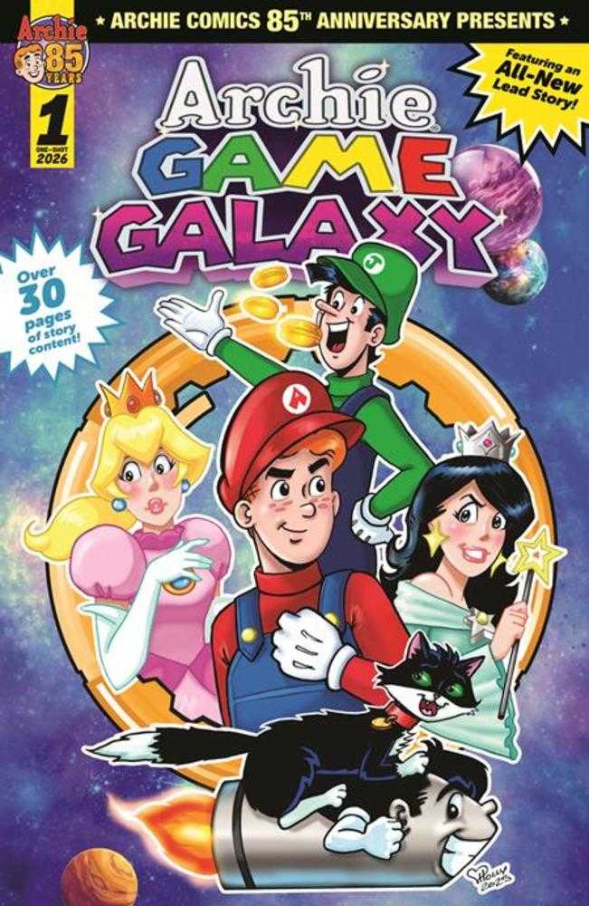 Archie Comics 85 Th Anniversary Presents Archie Game Galaxy #1 (One Shot) Cover A Holly G