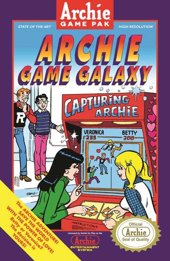 Archie Comics 85 Th Anniversary Presents Archie Game Galaxy #1 (One Shot) Cover B Stan Goldberg Box Art Variant