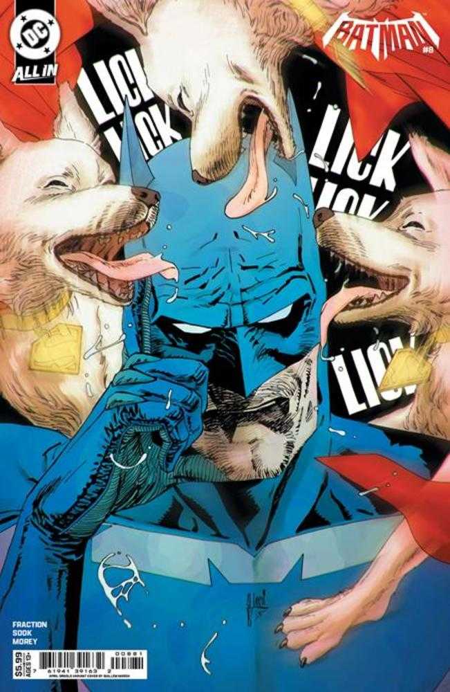 Batman #8 Cover G Guillem March April Drools Card Stock Variant