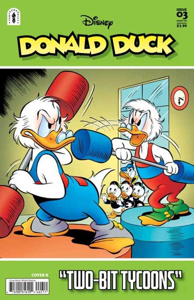 Donald Duck Legacy #391 Call Of The Wild Sea Cover B Michel Nadorp Variant