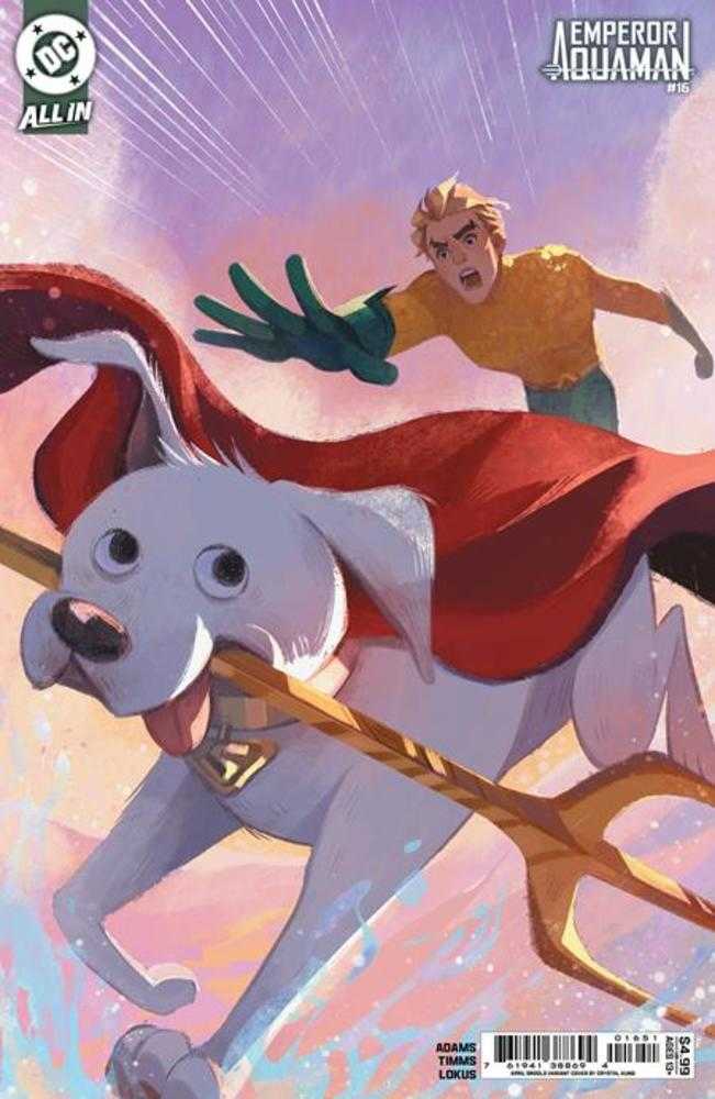 Emperor Aquaman #16 Cover E Crystal Kung April Drools Card Stock Variant