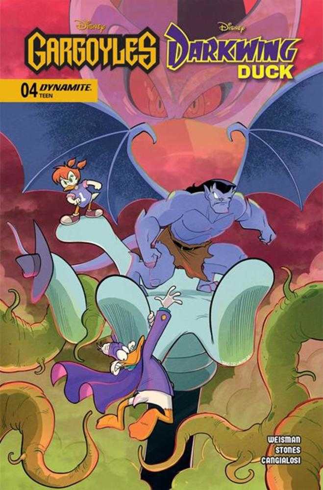 Gargoyles Darkwing Duck #4 Cover C Carlo Lauro Variant