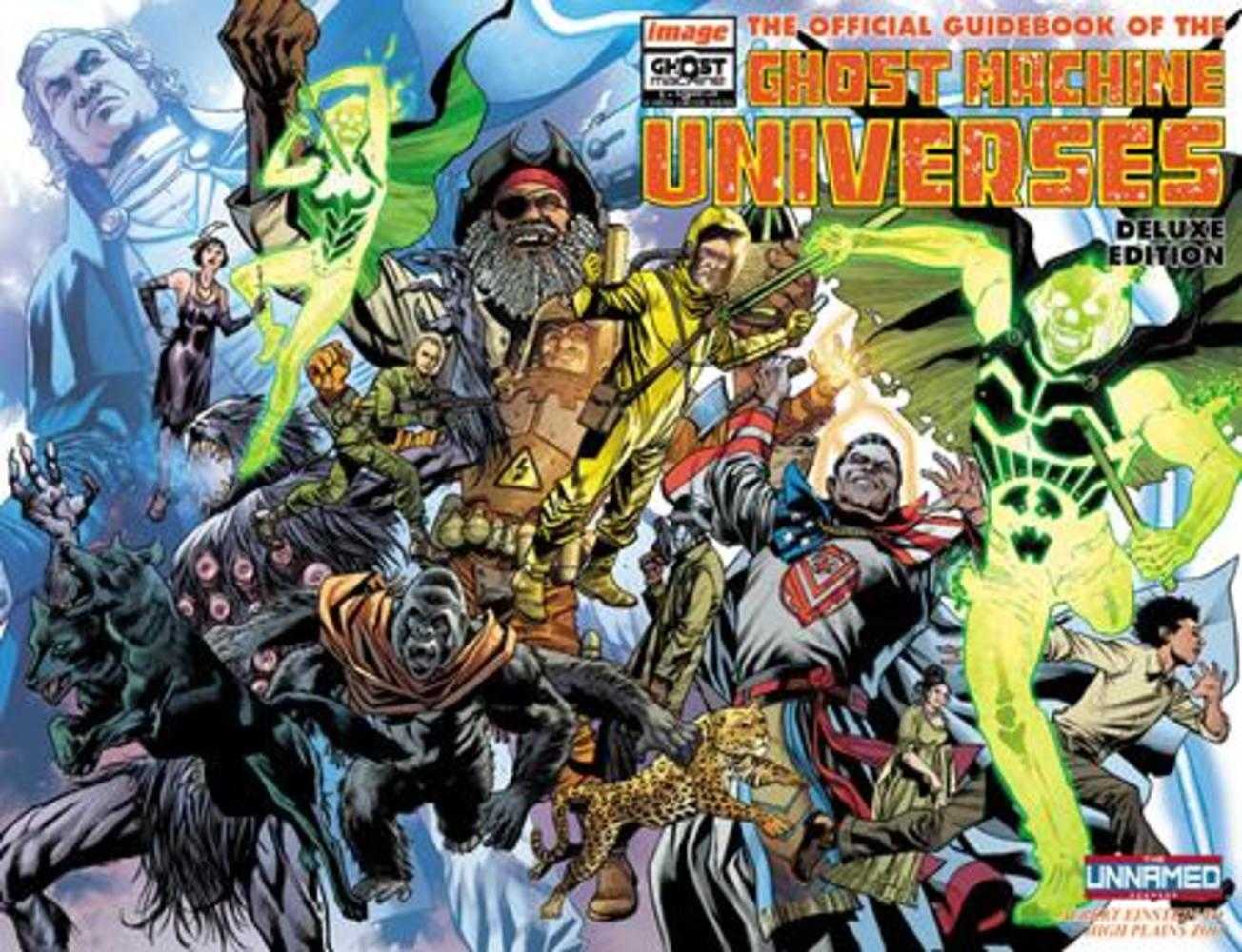 Ghost Machine The Official Guidebook #1 (Of 5) Cover B Bryan Hitch & Brad Anderson Wraparound Variant