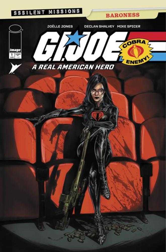 G.I. Joe A Real American Hero Sssilent Missions Baroness #1 (One Shot) Cover A Joelle Jones