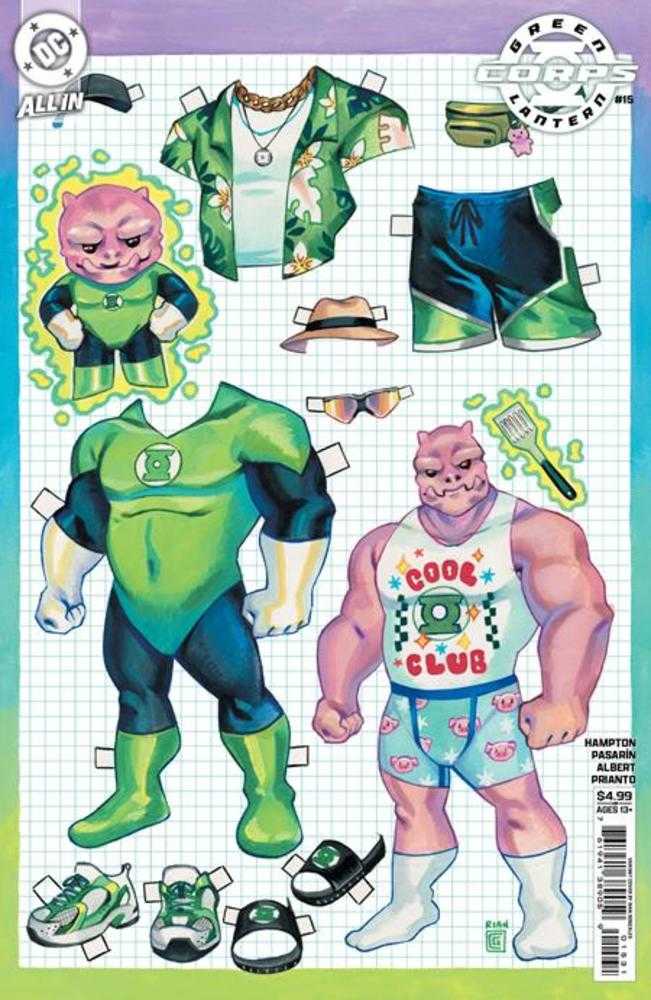 Green Lantern Corps #15 Cover C Rian Gonzales Card Stock Variant